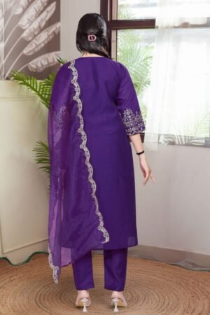 VISCOSE CHANDERI WITH SEQUENCE